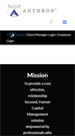 Mobile Screenshot of anthrosinc.com